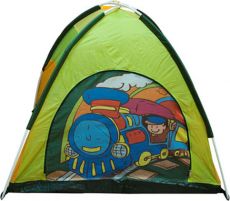 Игровая палатка Ching-ching CBH-14 Дом паровозик + 100 шаров