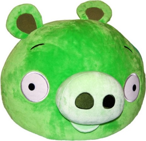 Мягкая игрушка 1TOY Angry Birds Space свинья 91314